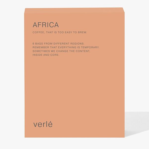 Кофе молотый в фильтр-пакетах Verle Африка