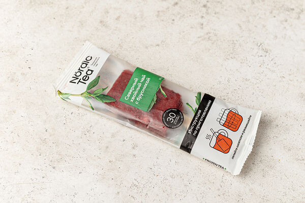 Чай хвойный с брусникой Продукт замороженный 