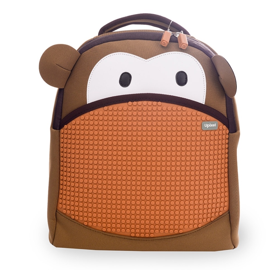 

Рюкзак школьный UPixel Обезьянка кофейный Китай