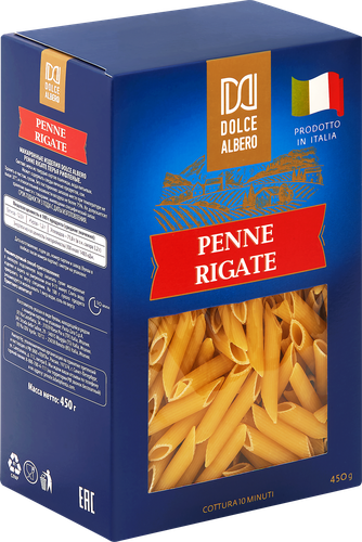 

Макароны DOLCE ALBERO Pennе Rigate