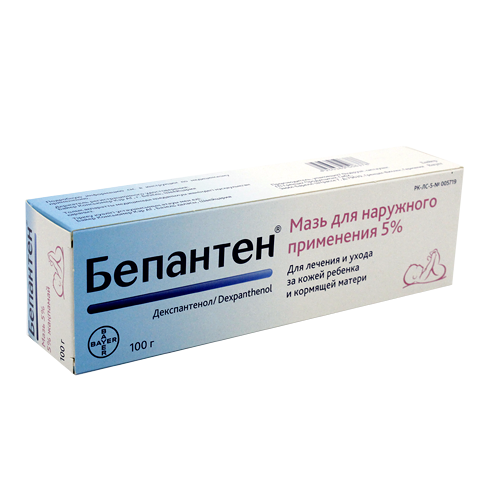 Бепантен 5% д/наруж применения 100 гр мазь