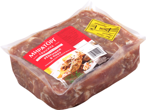 

Ребрышки Мираторг к пиву весовые