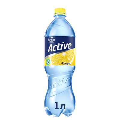 Вода Aqua Minerale Актив (Active) Цитрус 1 л