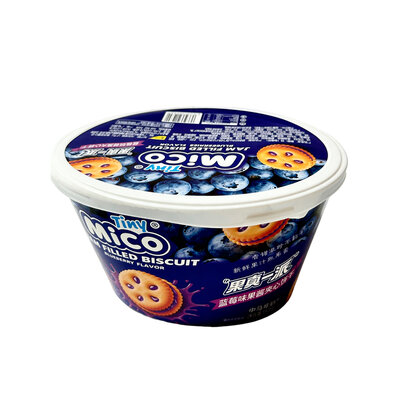 Печенье Tiny Mico Jam Filled Biscuit со вкусом черники 93 г