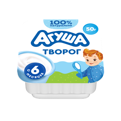 Творог мягкий Агуша классический с 6 месяцев 50 г