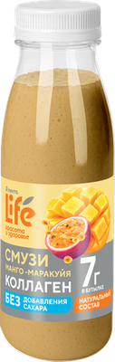 Смузи Лента Лайф (Лента Life) С коллагеном манго маракуйя 250 мл