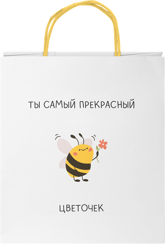 

Пакет подарочный City Home Trade Bestie 20 x 24 x 10 см 1 шт.