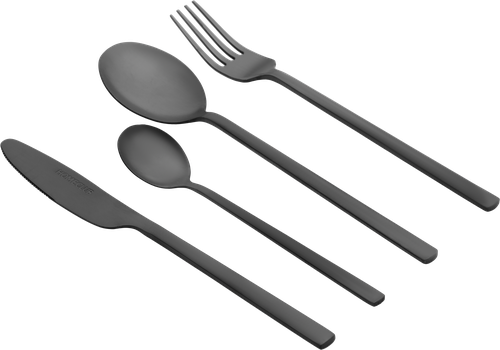 

Набор ложек чайных Homeclub Matt Black нержавеющая сталь 2 шт.