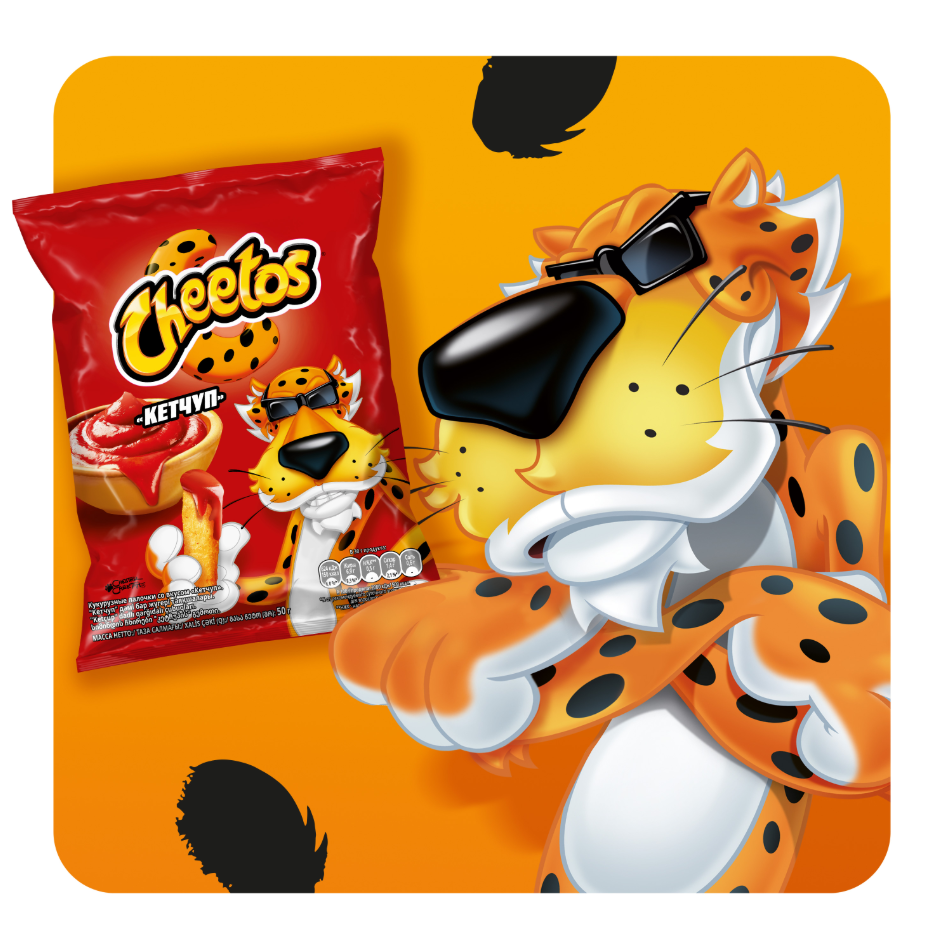 

Кукурузные снеки Cheetos Кетчуп 50 г