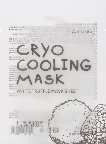 

Маска для лица тканевая L.Sanic охлаждающая с экстрактом белого трюфеля 25 мл