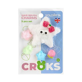 

Набор украшений для расчёски Solomeya Croks Пушистое настроение 5 шт.