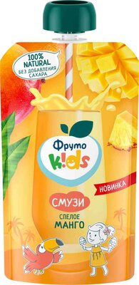 Десерт ФрутоКидс (ФрутоKids) с 3 лет спелое манго 130 г