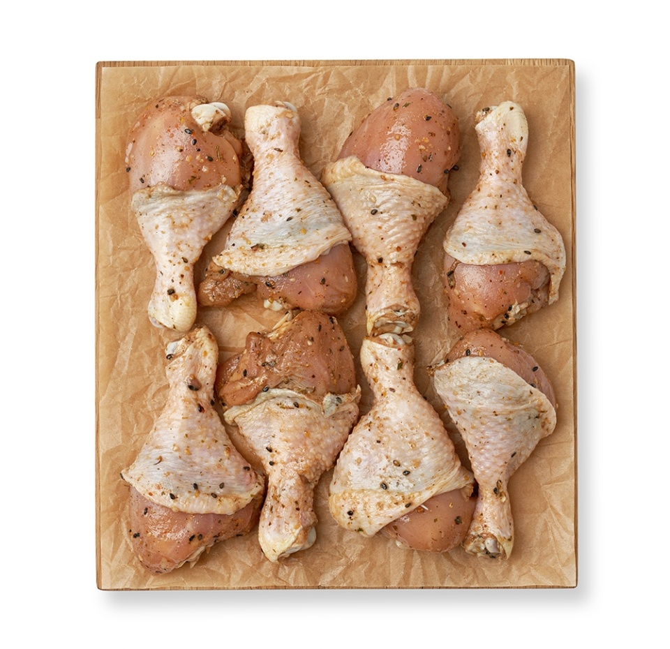 

Голень цыплёнка-бройлера Азбука Вкуса в гранатовом маринаде вес