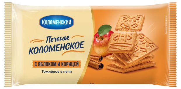 

Печенье Коломенское с яблоком и корицей 120 г