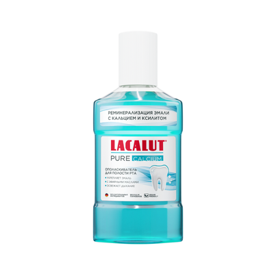 Ополаскиватель для полости рта Лакалут (Lacalut) Чистый кальций (Pure Calcium) 250 мл