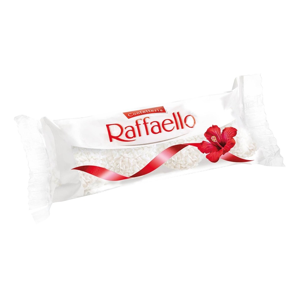 

Конфеты Raffaello цельный миндаль в кокосовой обсыпке 40 г