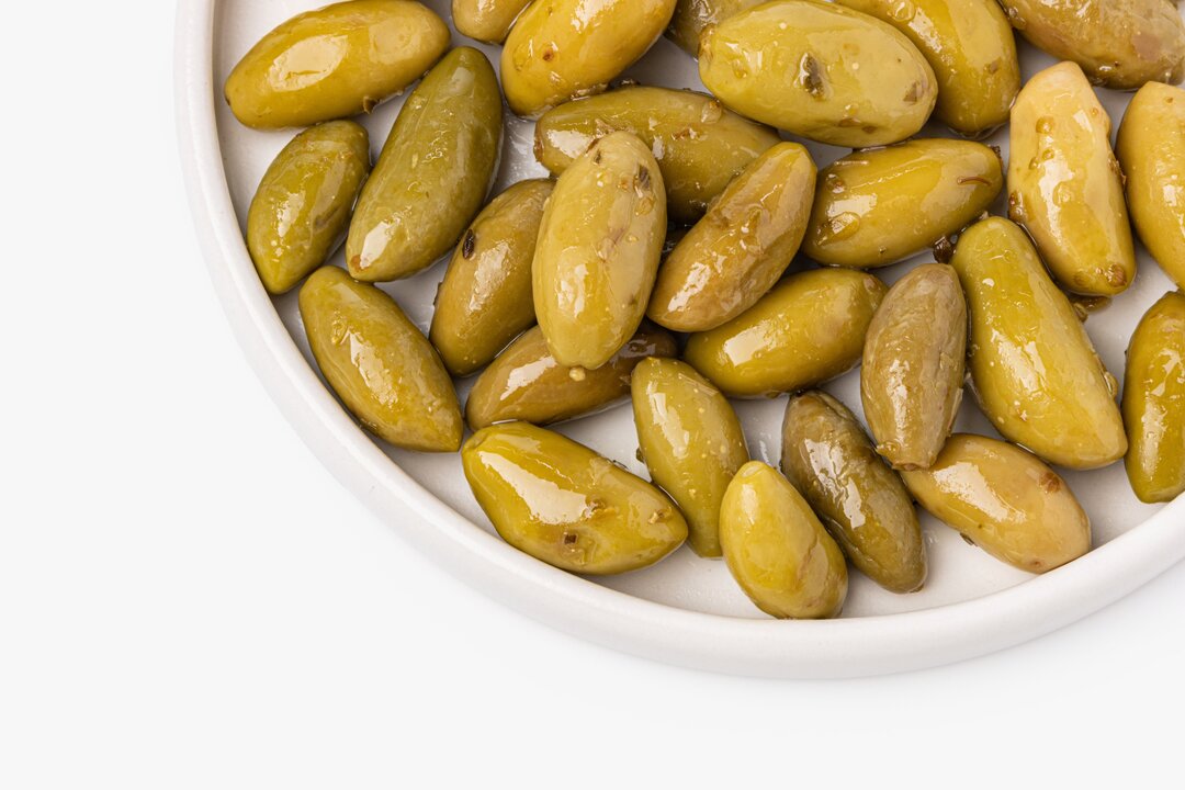 

Оливки столовые ВкусВилл с косточкой 120 г