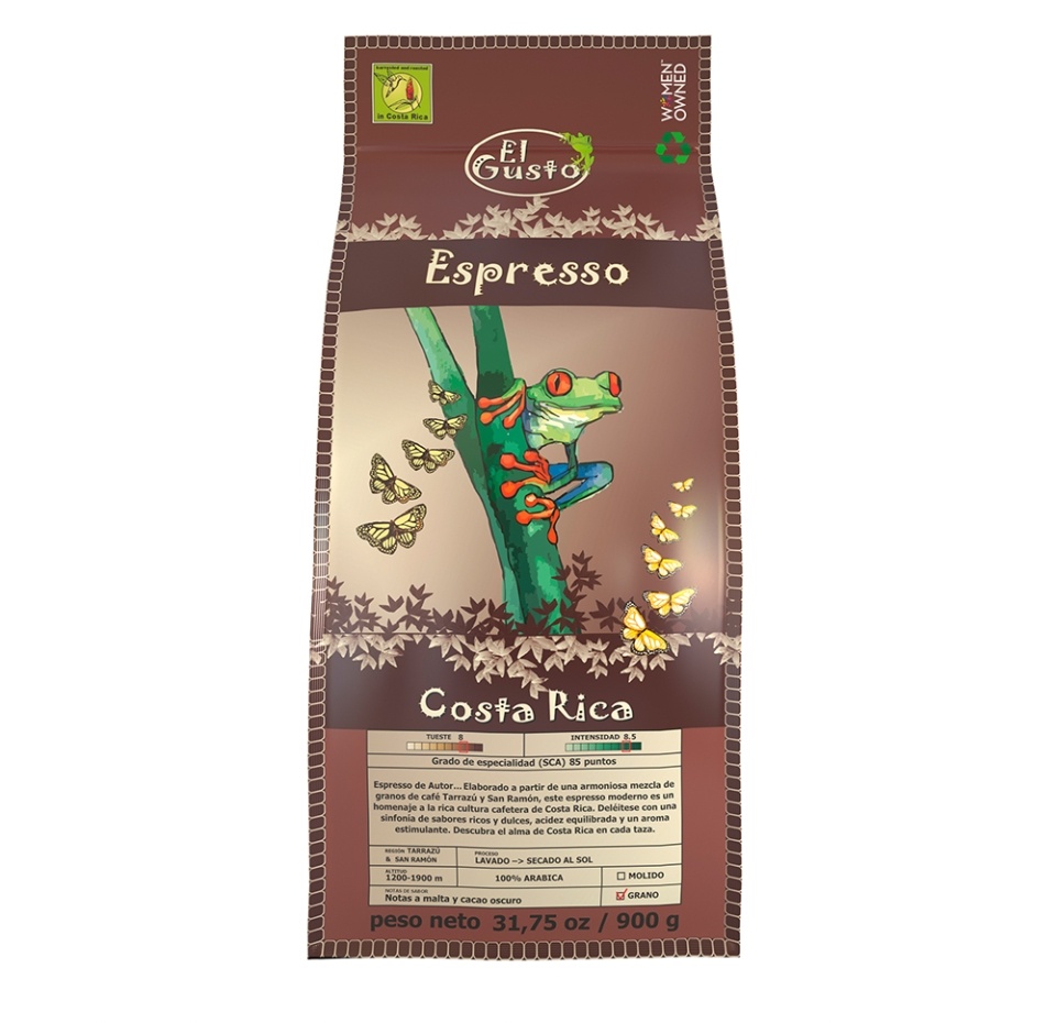 

Кофе в зёрнах El Gusto Dark Espresso 900 г