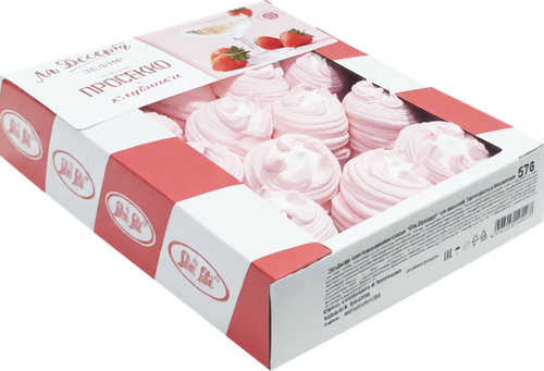 

Зефир Sla Sti Ля-десерт Просекко и клубника 750 г