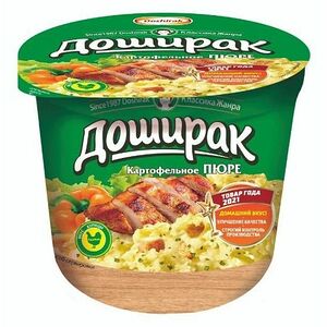 Картофельное пюре Доширак со вкусом курицы 40г