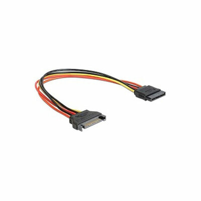 Удлинитель питания SATA 15pin(M)/15pin(F), 30см