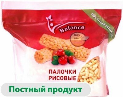 Палочки рисовые Lope-Lope с клюквой 70 г