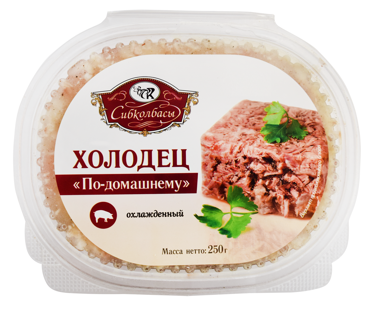 

Холодец Сибколбасы По-домашнему из свинины 250 г