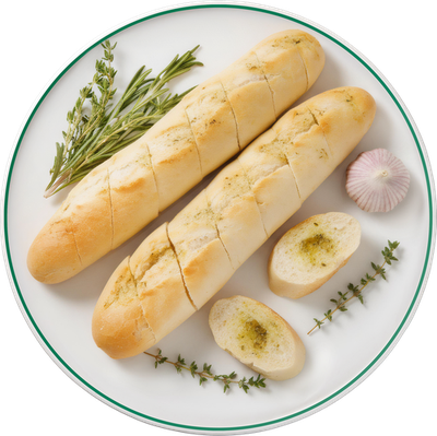 Мини-багет Лента Фрэш (Лента Fresh) Оригинальный с чесночным маслом 140 г