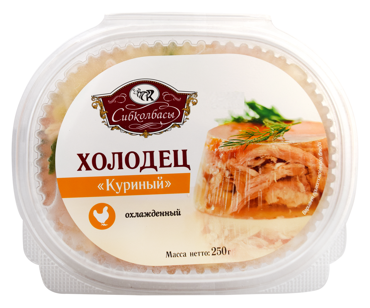 

Холодец Сибколбасы куриный 250 г