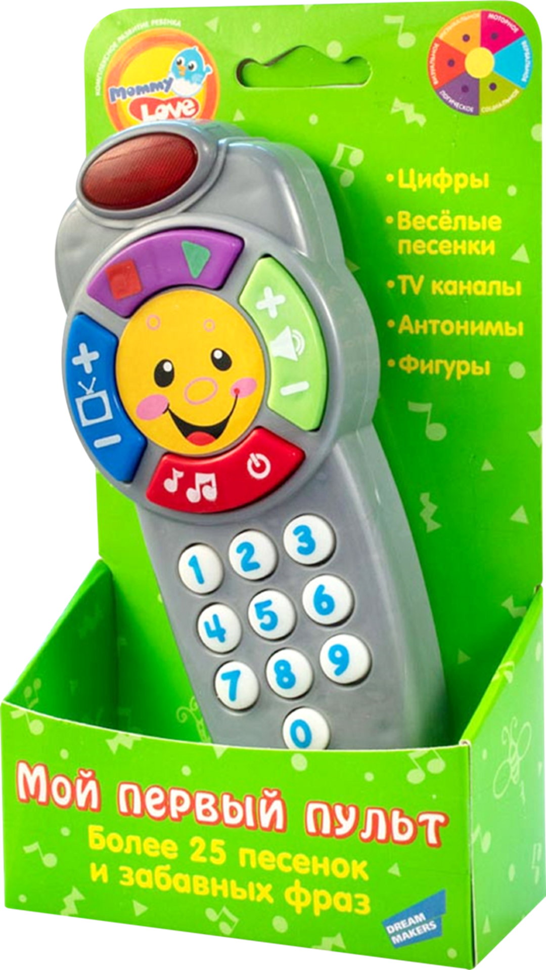 

Игрушка музыкальная Mommy Love Пульт развивающий Арт. PS666-A цвет в ассортименте