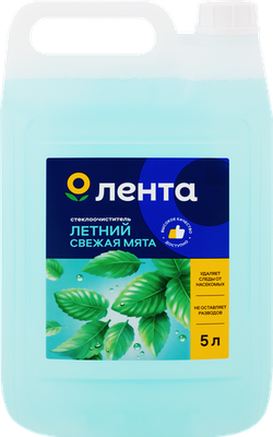 Стеклоочиститель летний Лента Свежая мята 5 л