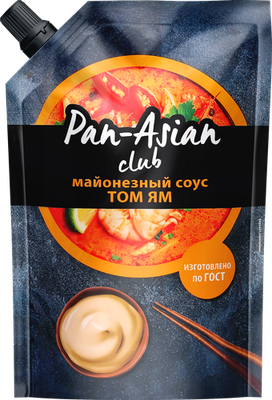 Соус майонезный Pan-Asian Том ям 45% 350 г