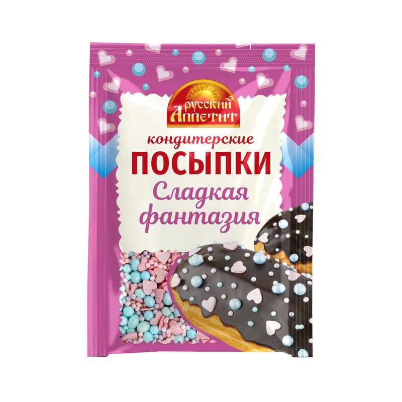 

Посыпки кондитерские Русский аппетит сладкая фантазия 30 г