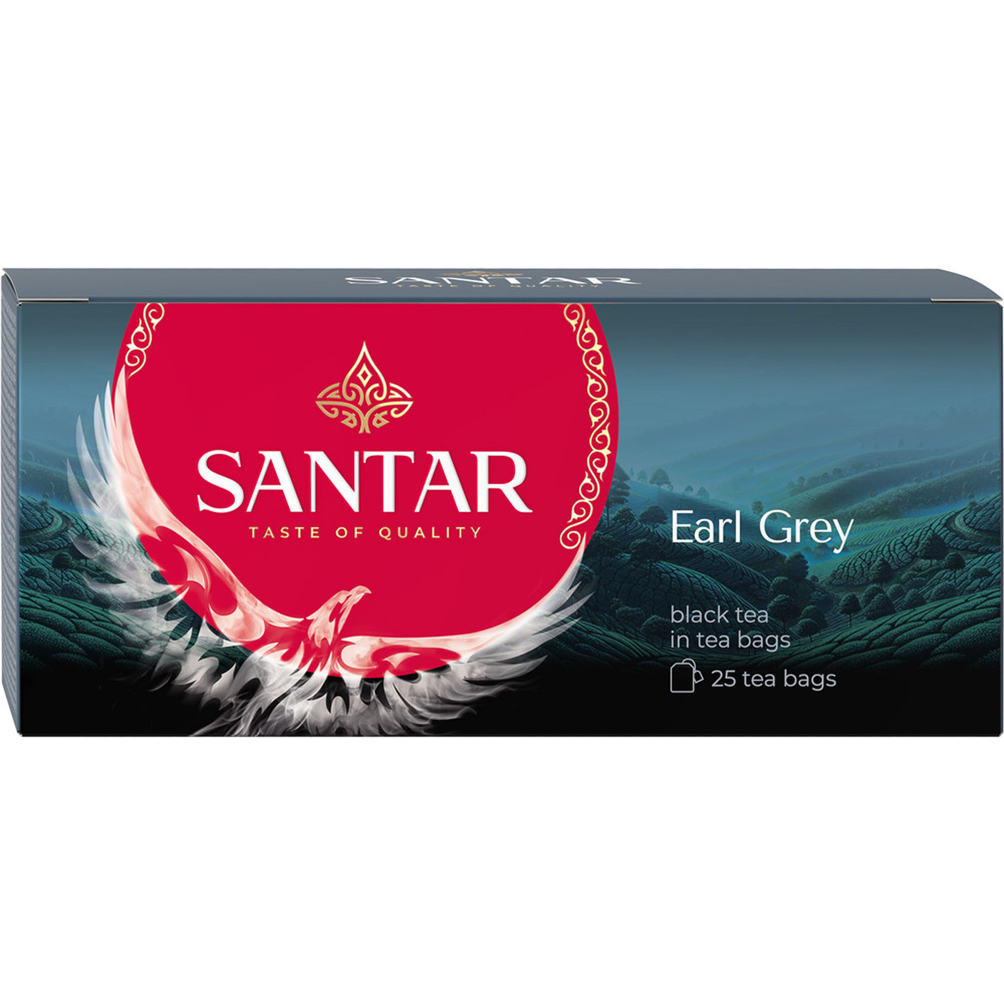 

Чай черный Santar Earl Grey 37.5 г x 25 шт.