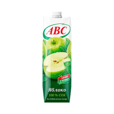 Сок ABC яблочн восст освет 1л призма