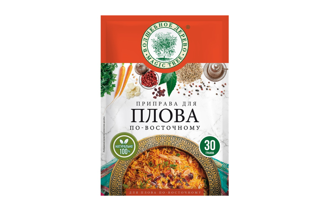 

Приправа для плова Волшебное дерево по-восточному 30 г