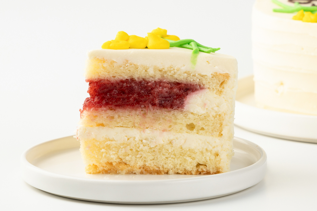 

Торт ВкусВилл бисквитный Мгновение весны клубничный 620 г