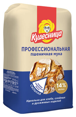 Мука Кудесница Пшеничная Профессиональная 1,9кг