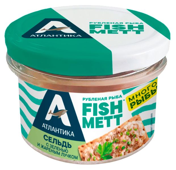 

Сельдь Атлантика FishMett рубленая с зеленью и жареным лучком 170 г