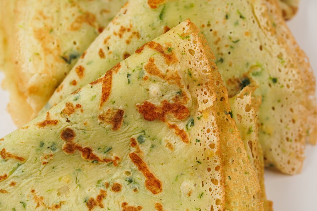 

Блины ВкусВилл сырные с зеленью 160 г