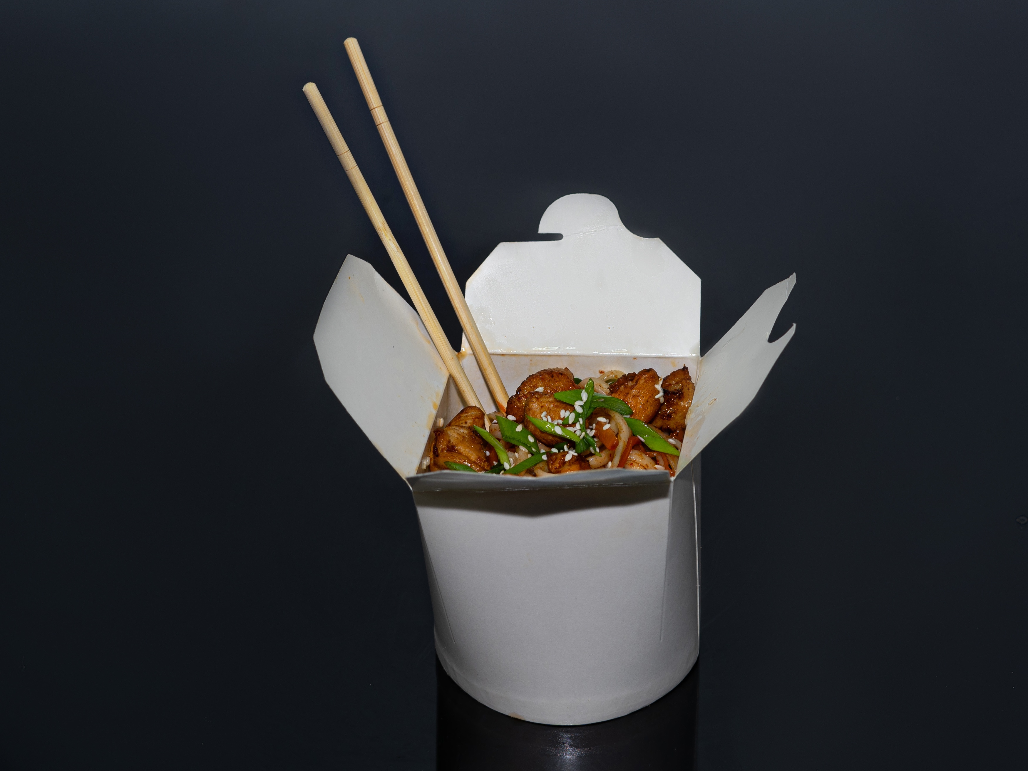 Wok c курицей