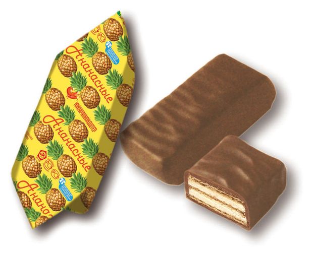 

Конфеты Южуралкондитер Ананасные, вес