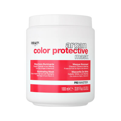 Маска для волос Dikson Профессиональный Мастер Защитный цвет (Pro Master Color Protective) для окрашенных волос с аргановым маслом и витамином Е 1000 мл
