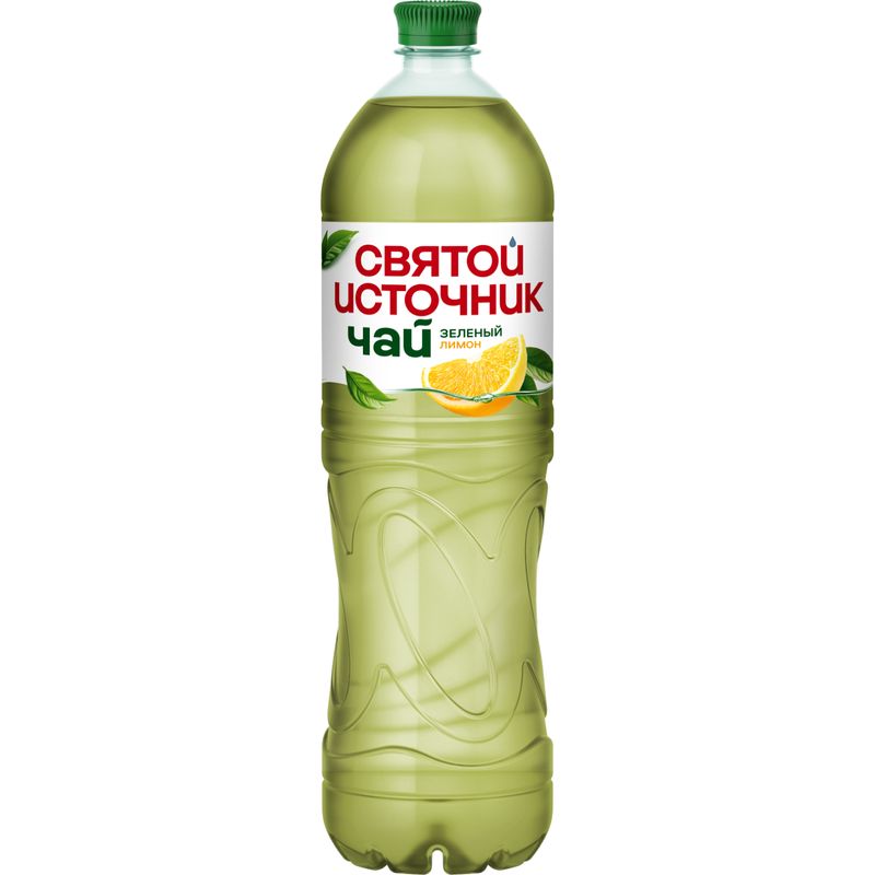

Напиток Святой Источник Зеленый чай Лимон негазированный 1.5 л