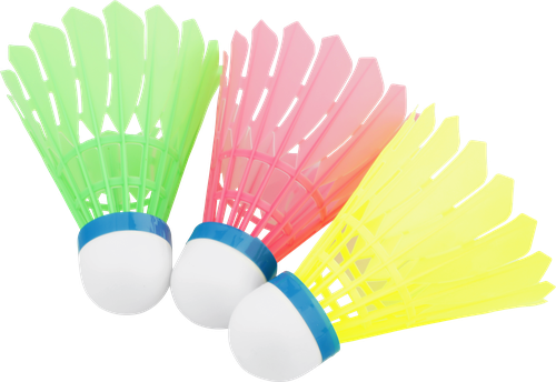 

Набор воланов Actiwell для бадминтона нейлон имитация пера 3 шт.