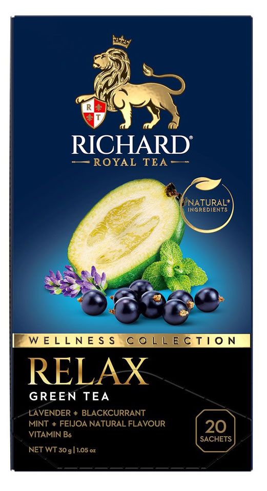 

Чай зеленый Richard Relax 20x1.5 г