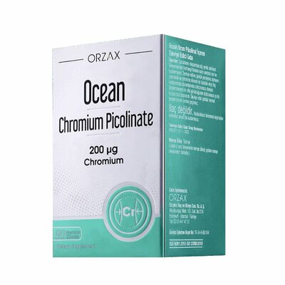 Orzax Ocean Хрома пиколинат (Chromium Picolinate) капсулы 200 мкг 90 шт.