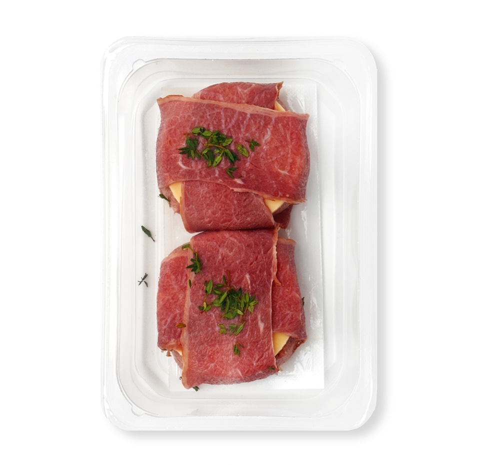 

Мясной конверт Азбука Вкуса с сыром в говяжьем беконе вес