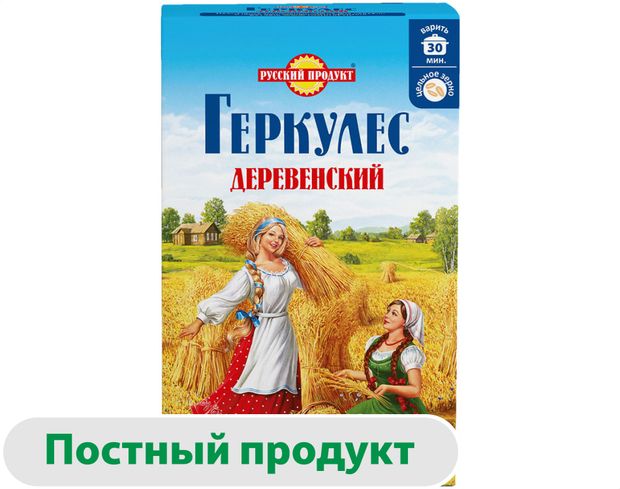 

Геркулес Русский продукт деревенский цельнозерновой 500 г
