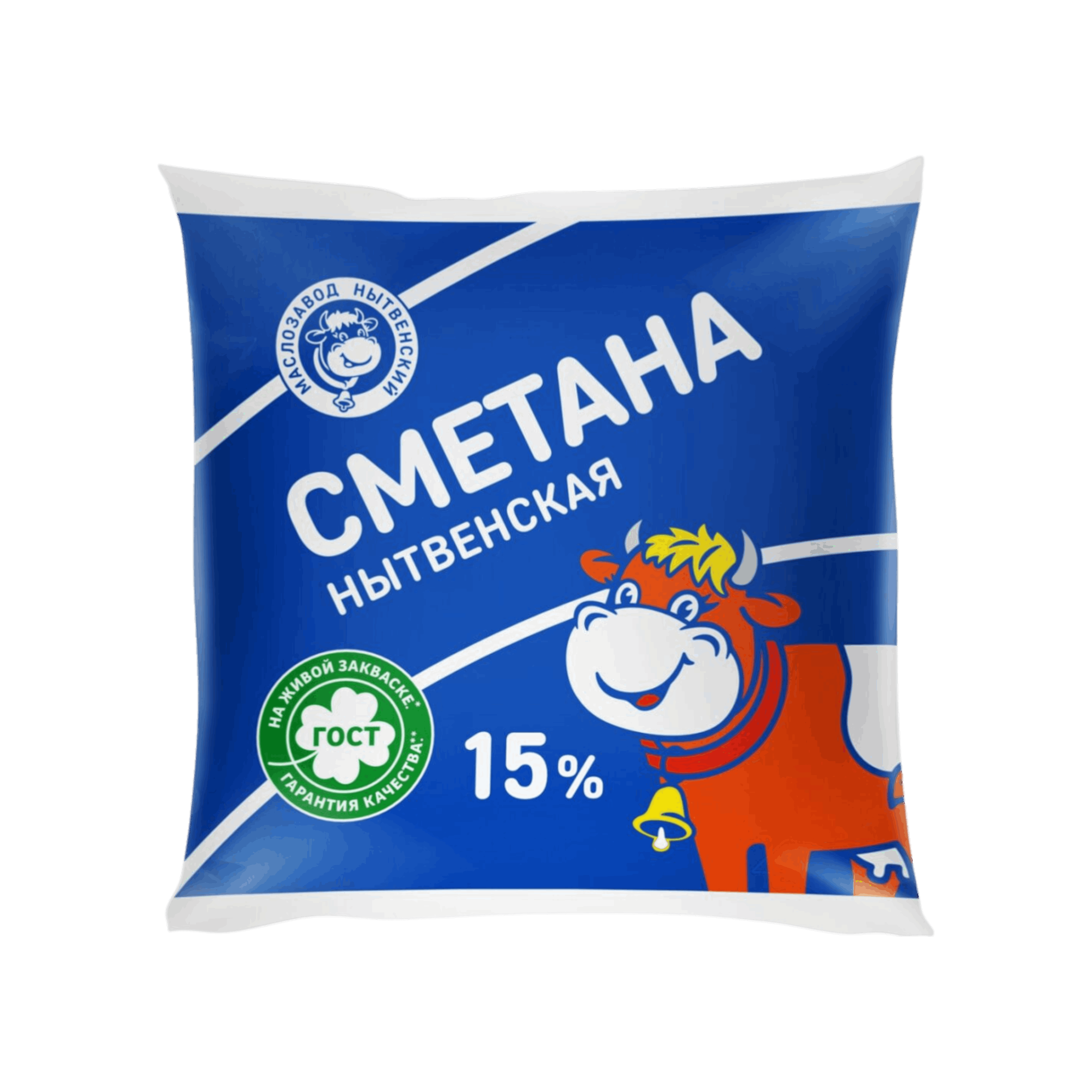 

Сметана Маслозавод Нытвенский 15% 400 г дизайн упаковки в ассортименте